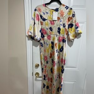 MIDI floral dress asos